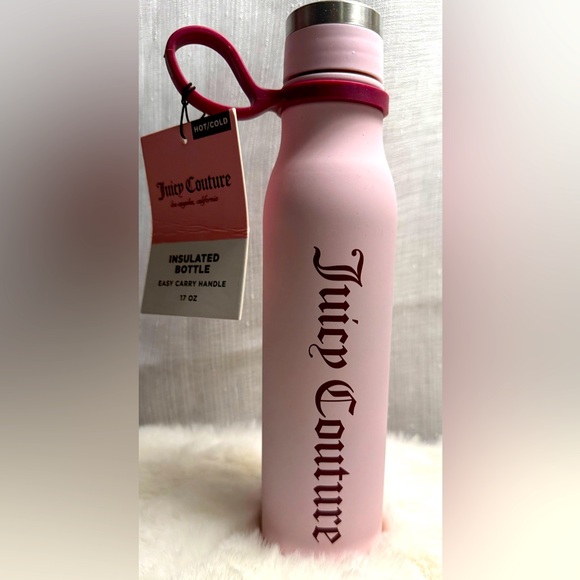 NEW Juicy Couture Stainless Steel Insulated Bottle - Picture 2 of 3